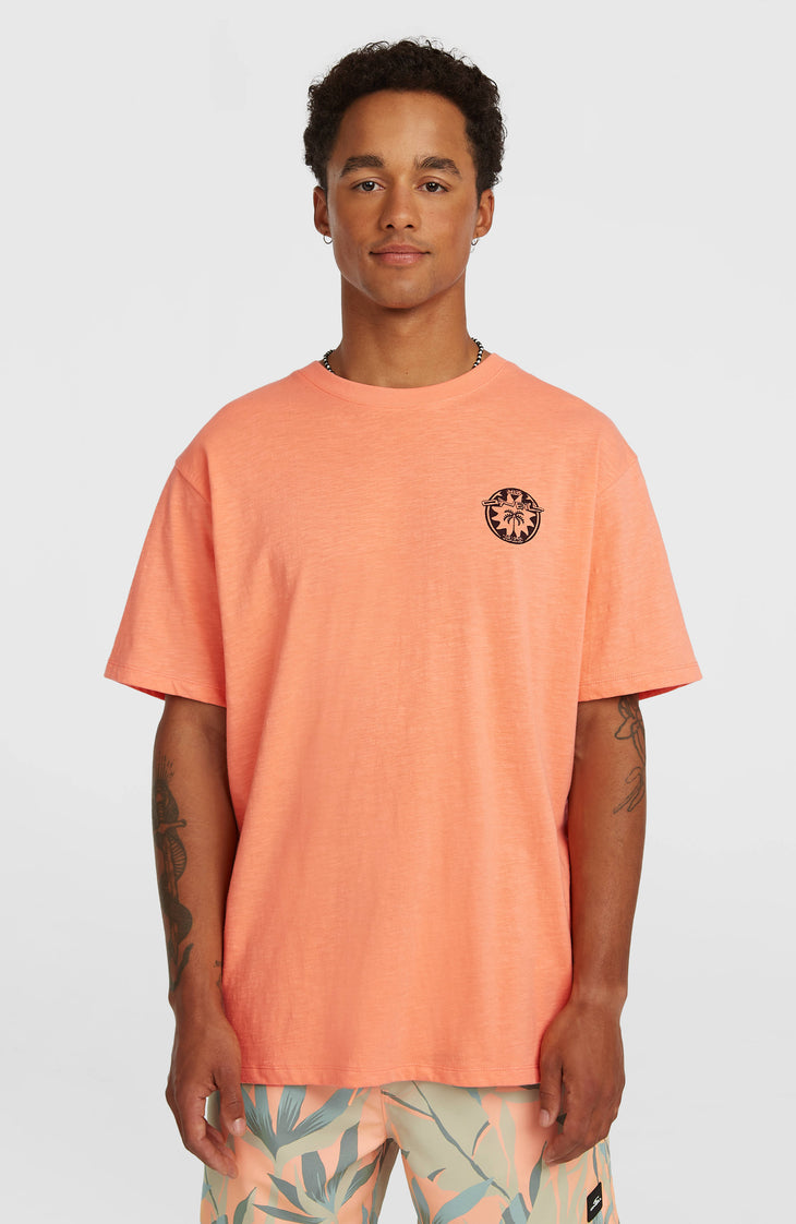 T-shirt O'Neill Slub Back-Print | Funky Peach