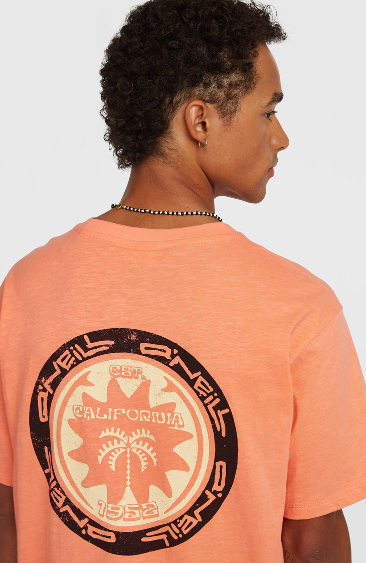 T-shirt O'Neill Slub Back-Print | Funky Peach