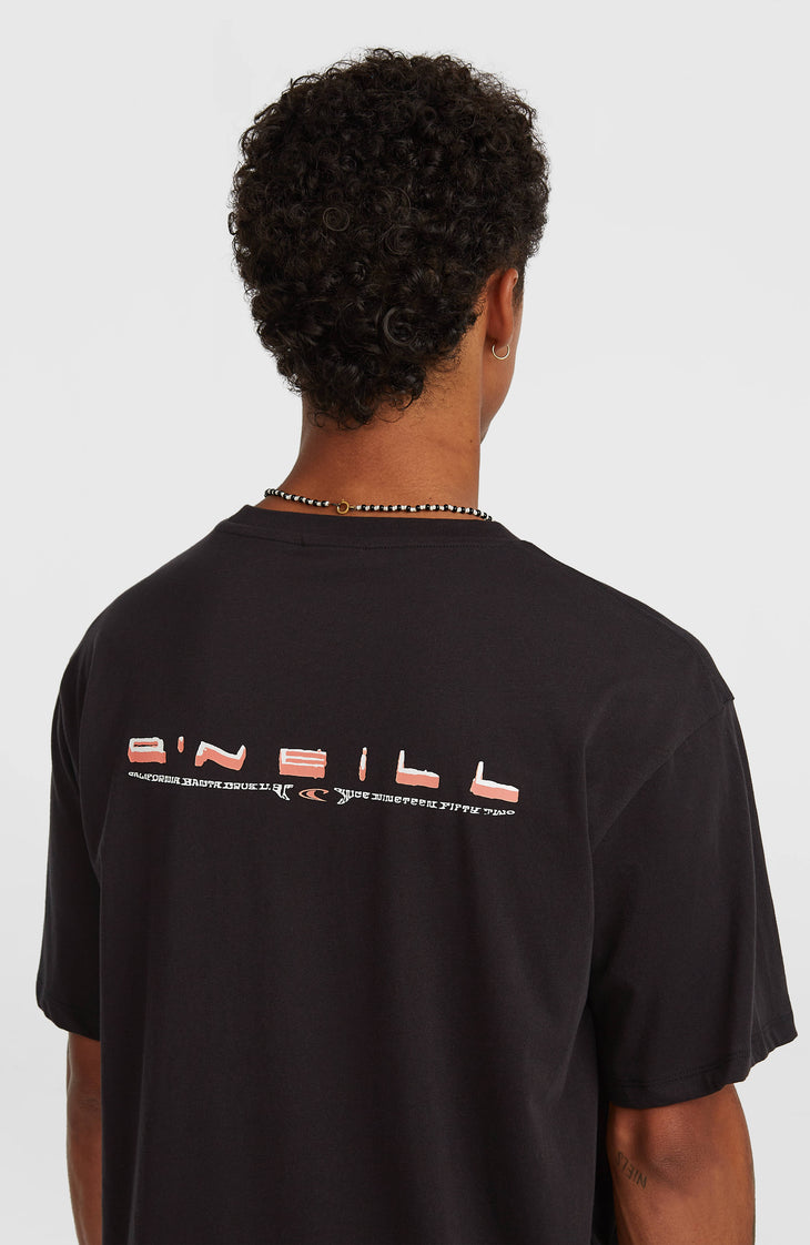 T-shirt O'Neill Retro Back-Print | Black Out