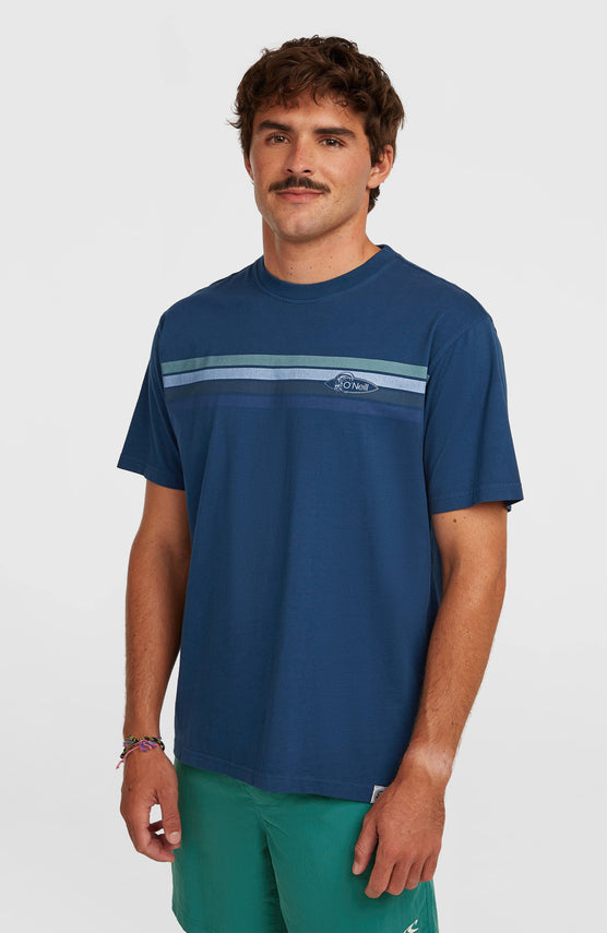 T-shirt O'Riginals Front-Stripe | English Evening