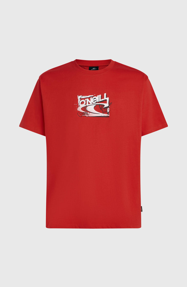 T-shirt Essentials 90s Logo | High Risk Red