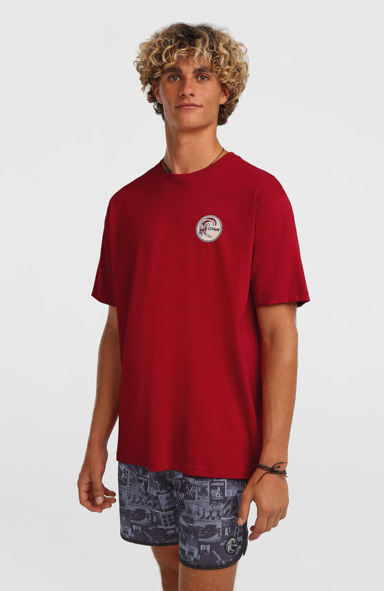 T-shirt O'Riginals Surf Shop | Midnight Poppy