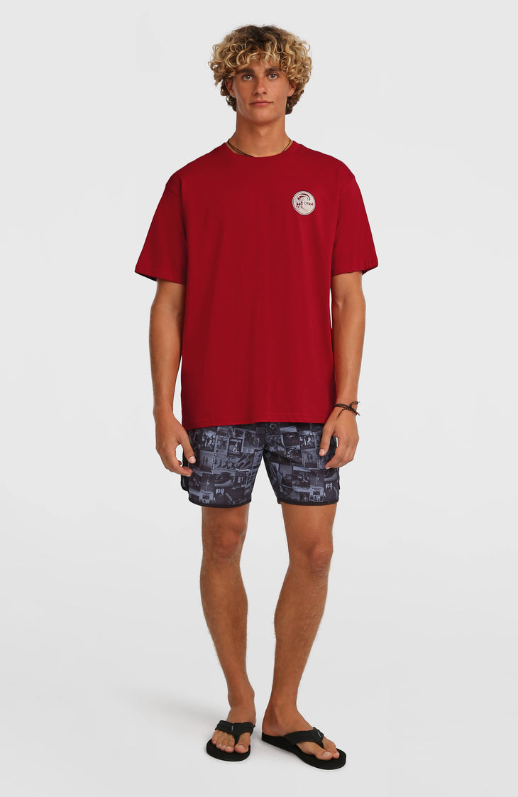 T-shirt O'Riginals Surf Shop | Midnight Poppy
