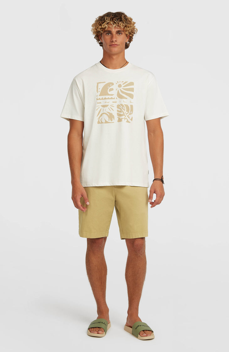 T-shirt O'Neill Melange Front-Print | Snow White