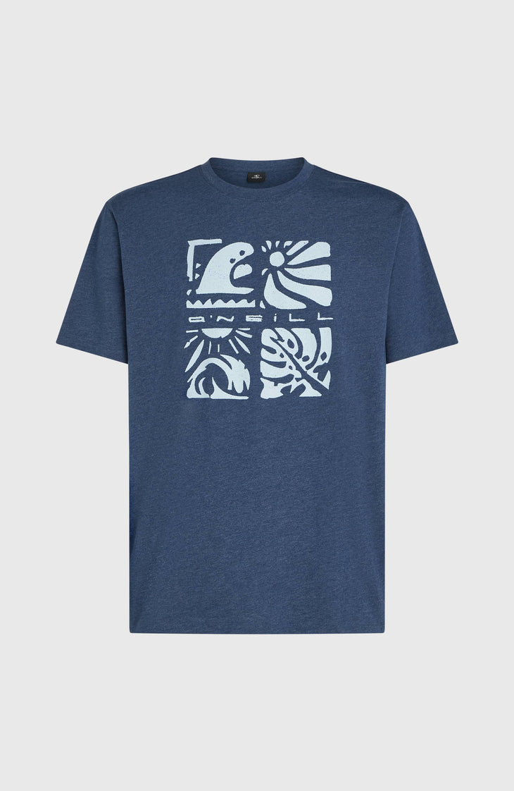 T-shirt O'Neill Melange Front-Print | English Evening