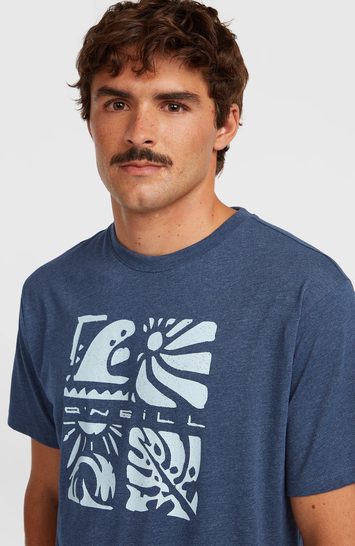 T-shirt O'Neill Melange Front-Print | English Evening
