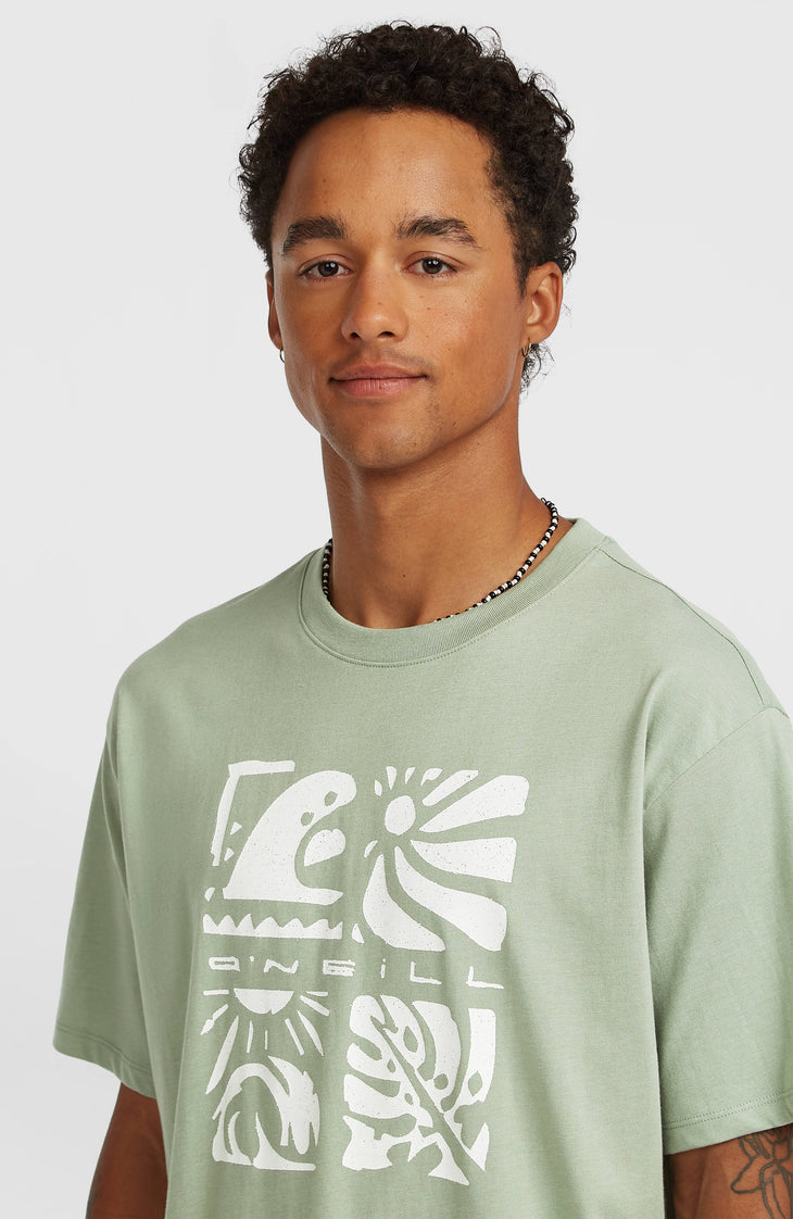 T-shirt O'Neill Melange Front-Print | Marble Arch