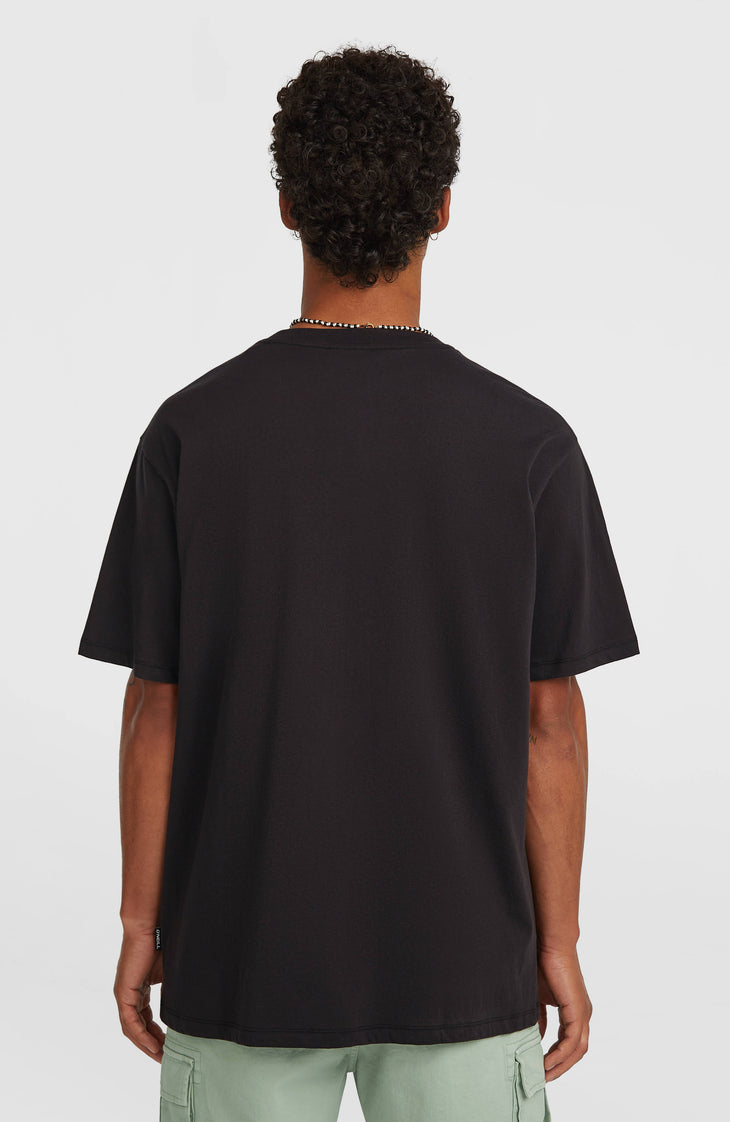 T-shirt O'Neill Logo Stripe | Black Out