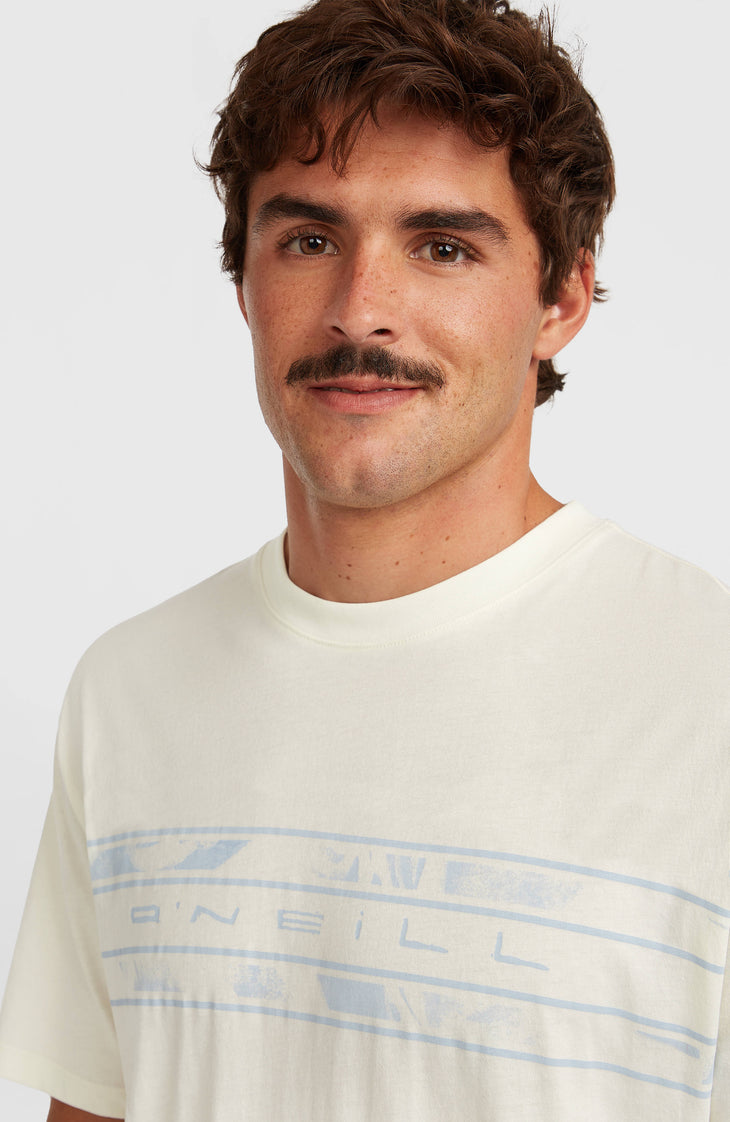 T-shirt O'Neill Flower Stripe | Snow White