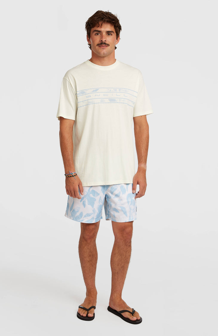 T-shirt O'Neill Flower Stripe | Snow White