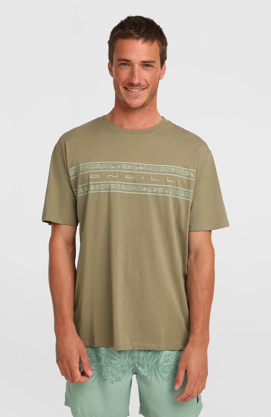 T-shirt O'Neill Flower Stripe | Avery Fern