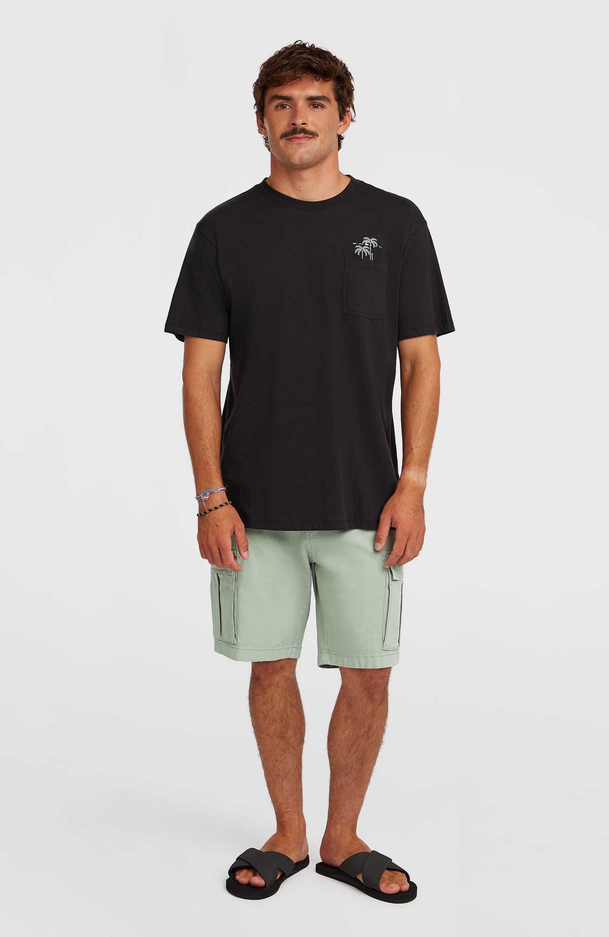 T-shirt Chest Pocket | Black Out