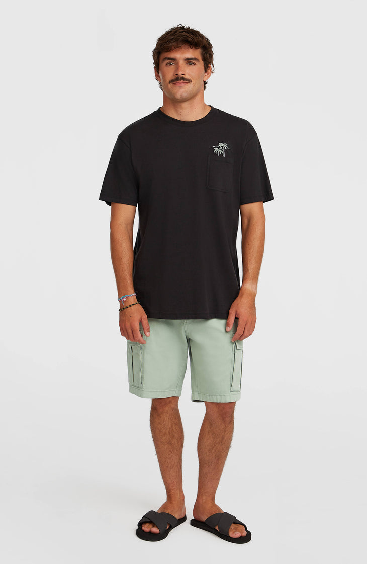T-shirt Chest Pocket | Black Out