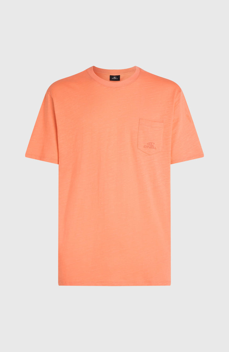 T-shirt O'Neill Slub Chest Pocket | Funky Peach