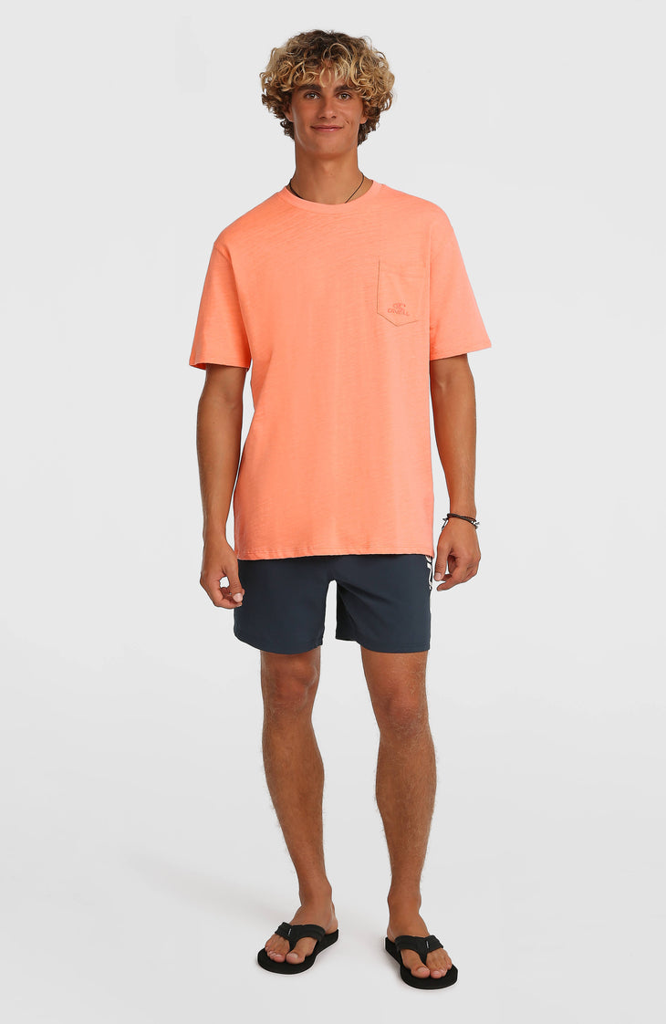 T-shirt O'Neill Slub Chest Pocket | Funky Peach