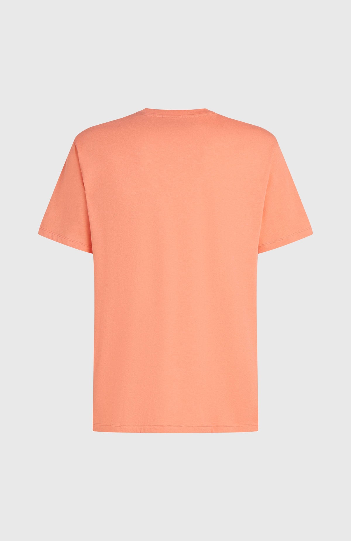 T-shirt Melange Chest-Print | Funky Peach