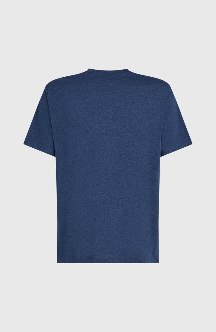 T-shirt Melange Chest-Print | English Evening