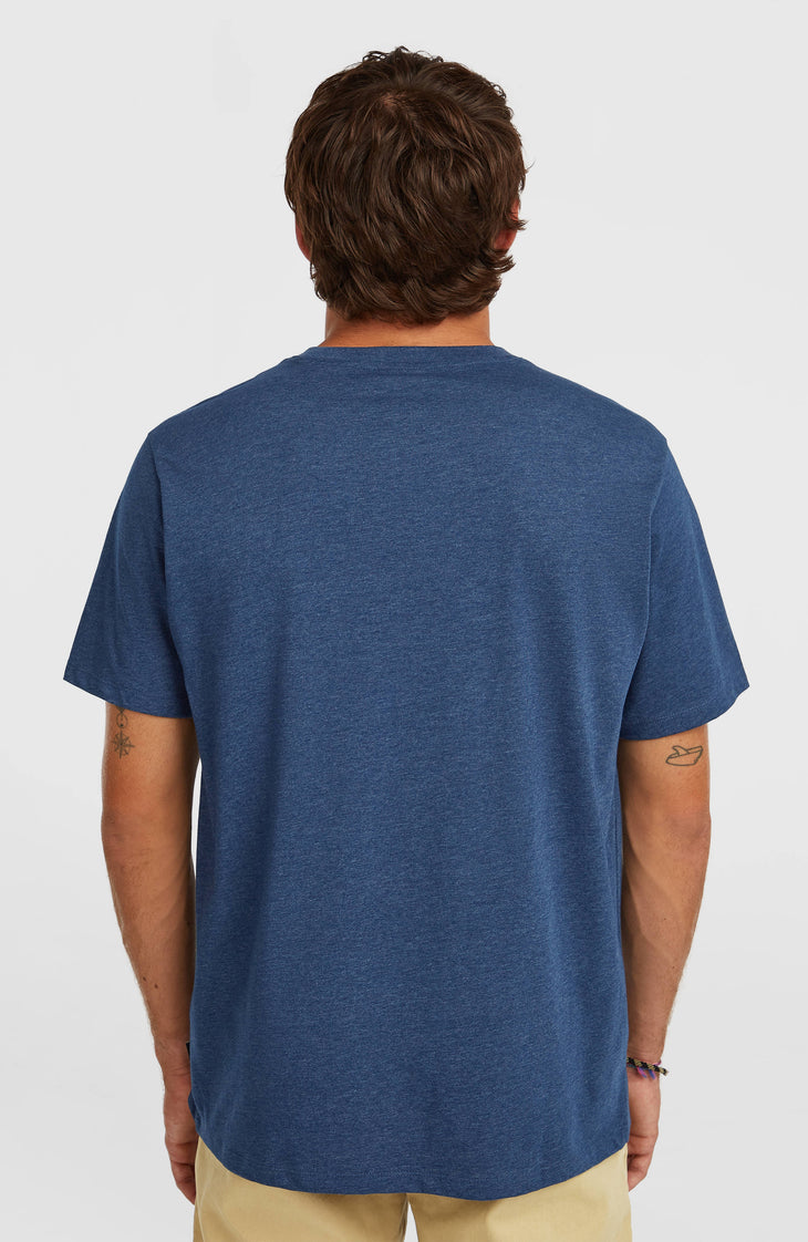 T-shirt Melange Chest-Print | English Evening
