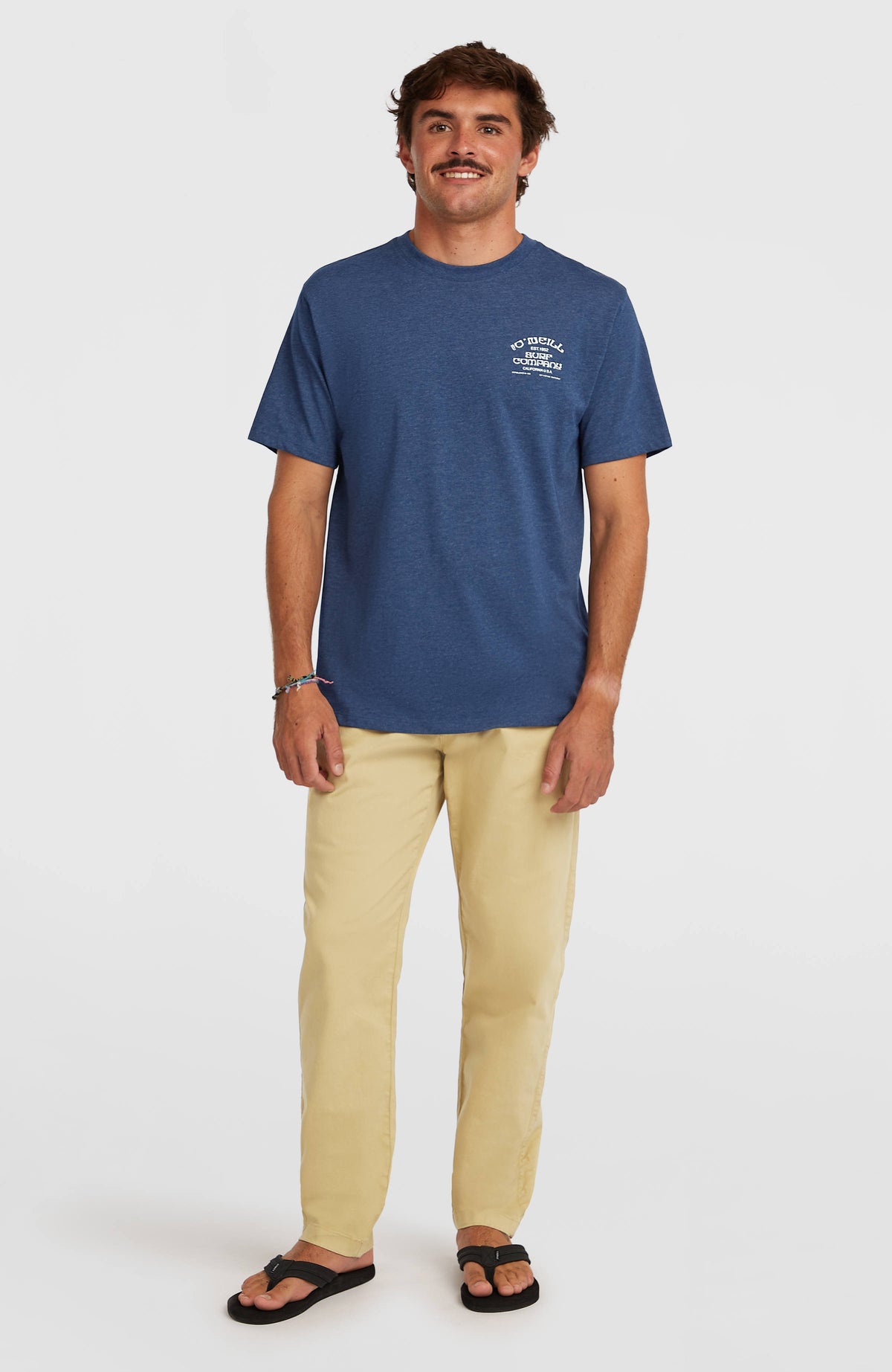 T-shirt Melange Chest-Print | English Evening
