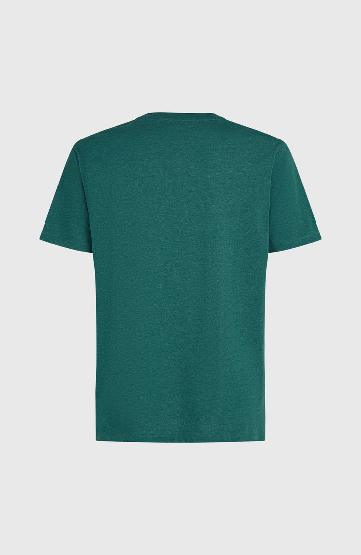 T-shirt Melange Chest-Print | Botanical Heat