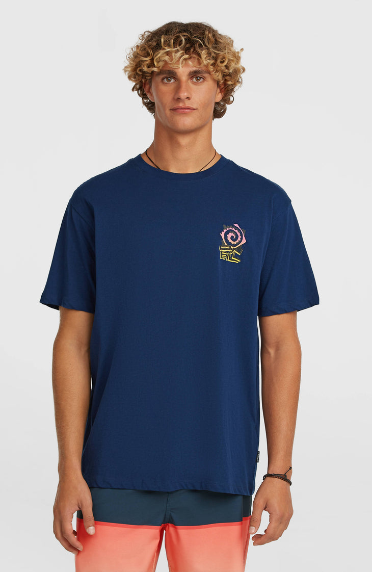 T-shirt Chest Print | English Evening