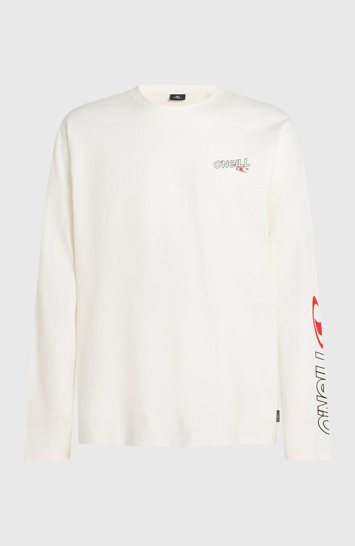 T-shirt manches longues Essentials 90s Logo | Snow White