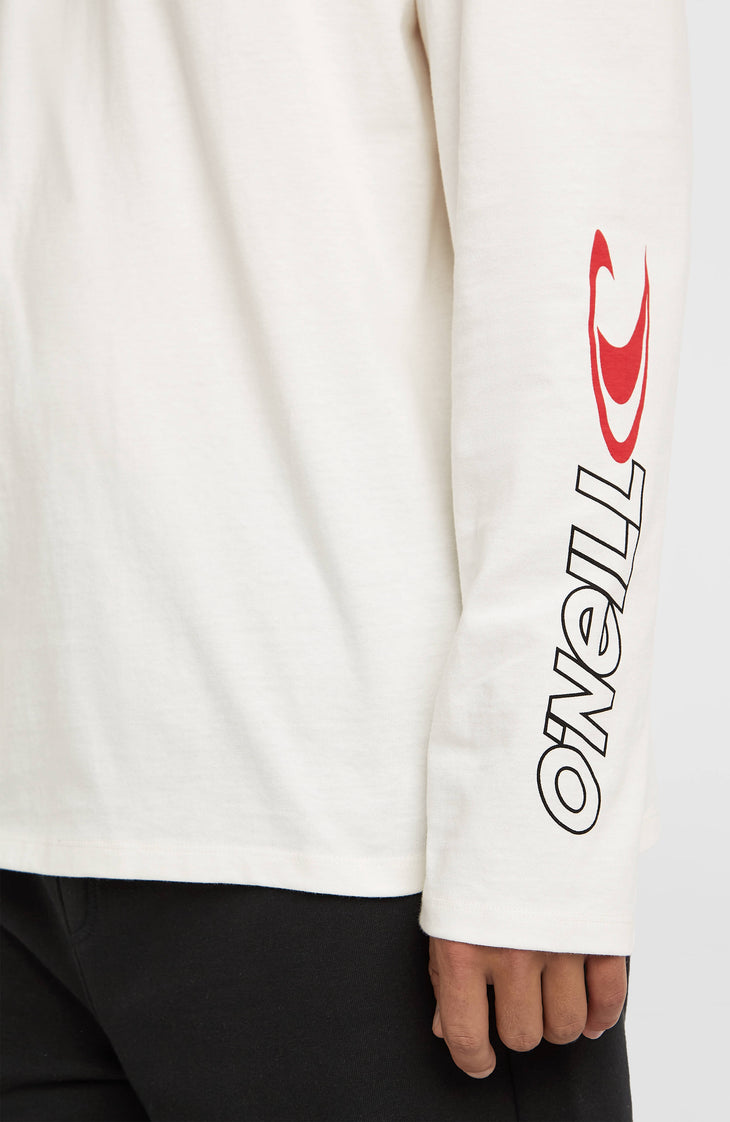 T-shirt manches longues Essentials 90s Logo | Snow White