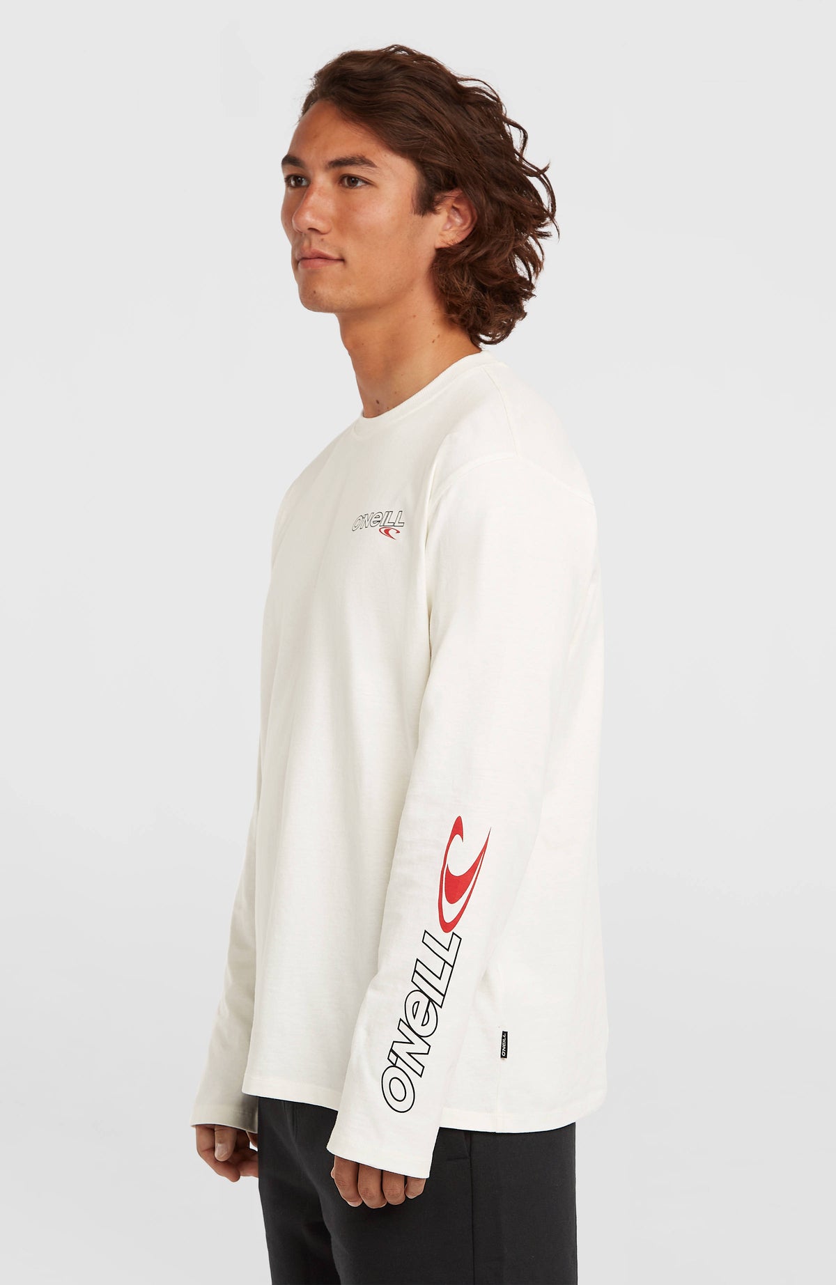 T-shirt manches longues Essentials 90s Logo | Snow White