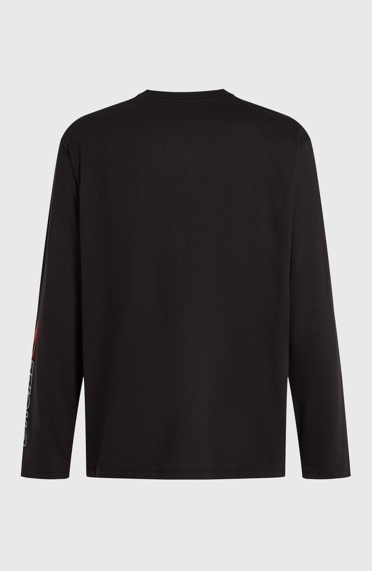 T-shirt manches longues Essentials 90s Logo | Black Out