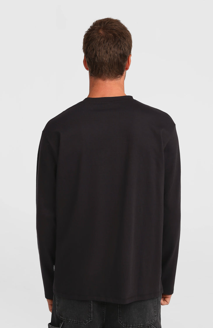 T-shirt manches longues Essentials 90s Logo | Black Out