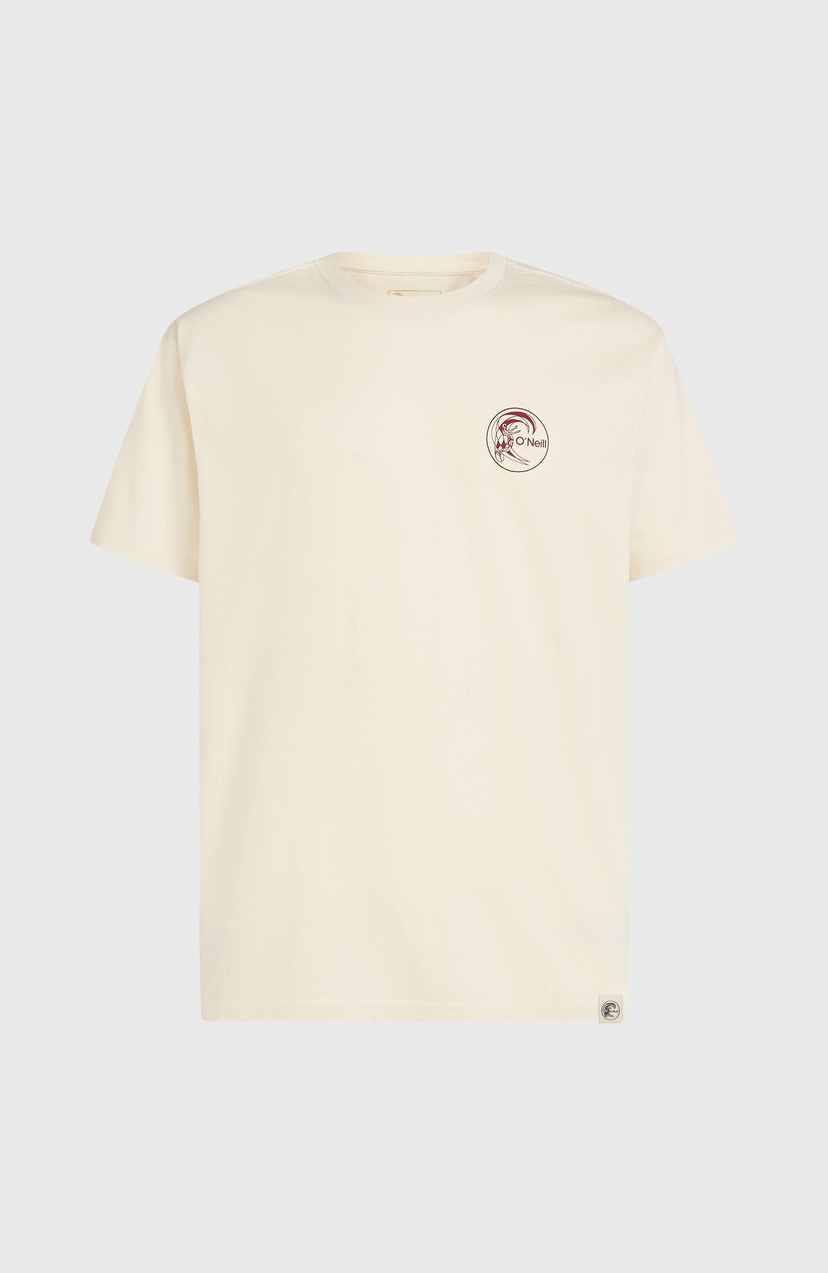 T-shirt O'Riginals Retro Back-Print | Linen White
