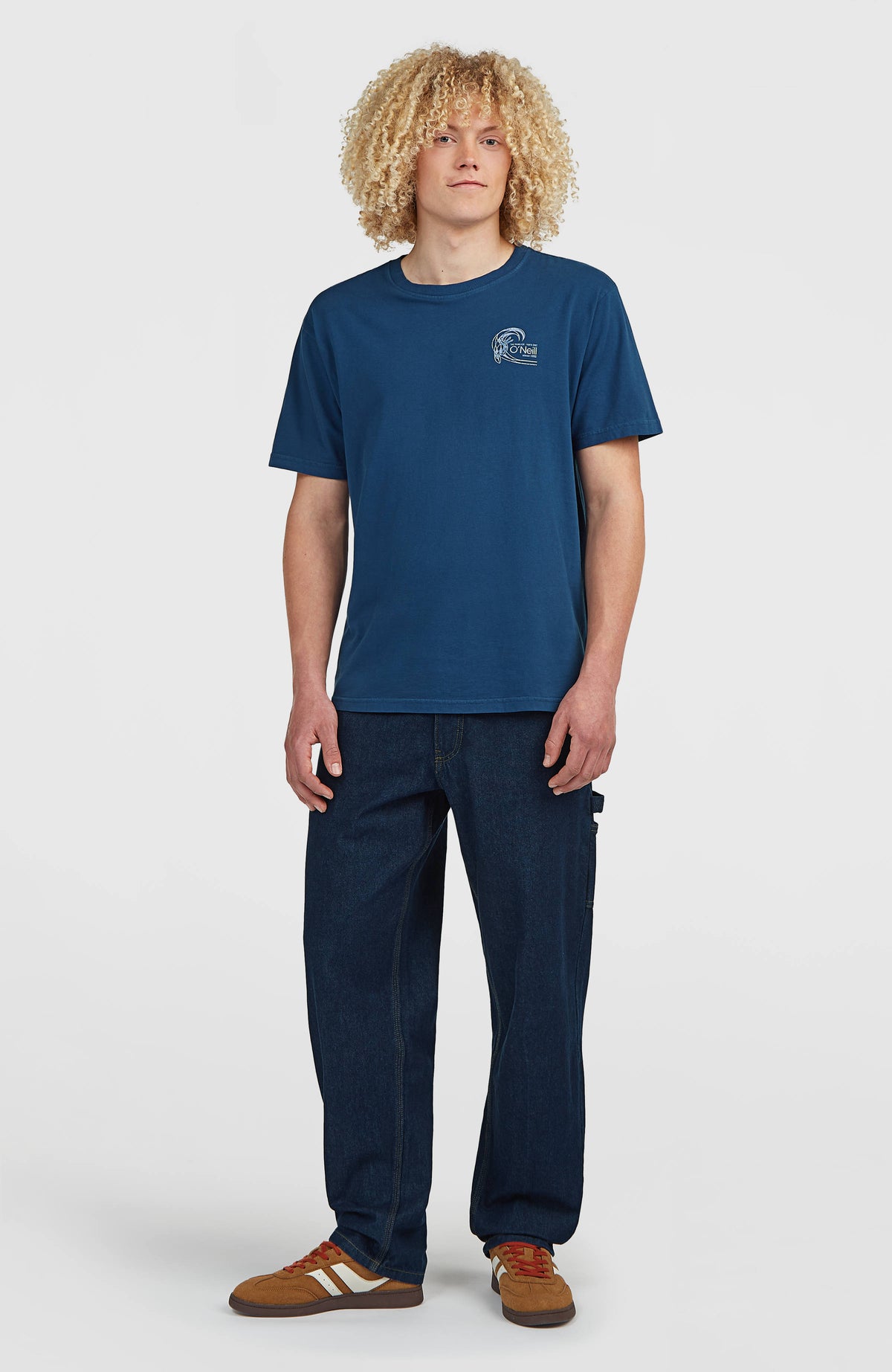 T-shirt O'Riginals Retro Back-Print | Regal Blue