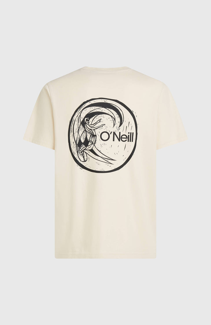 T-shirt O'Riginals Back-Print | Linen White