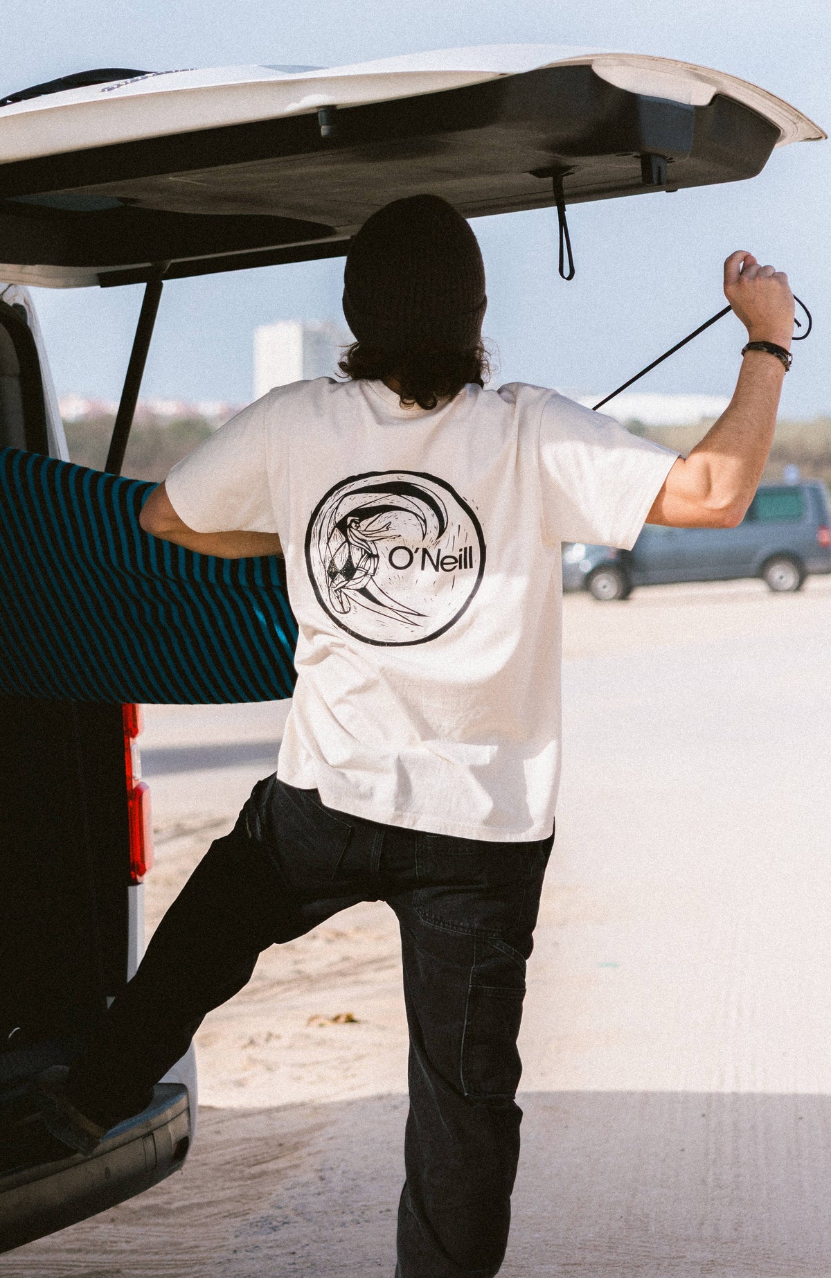 T-shirt O'Riginals Back-Print | Linen White