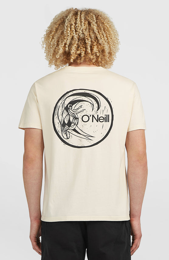 T-shirt O'Riginals Back-Print | Linen White