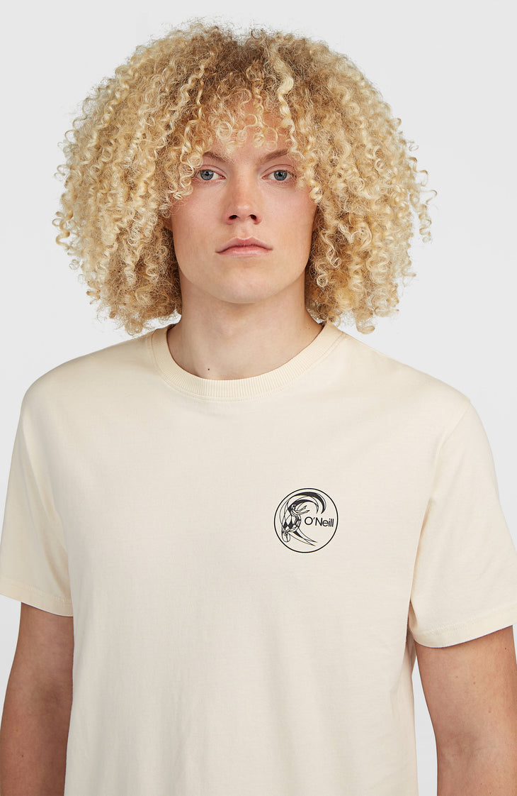 T-shirt O'Riginals Back-Print | Linen White