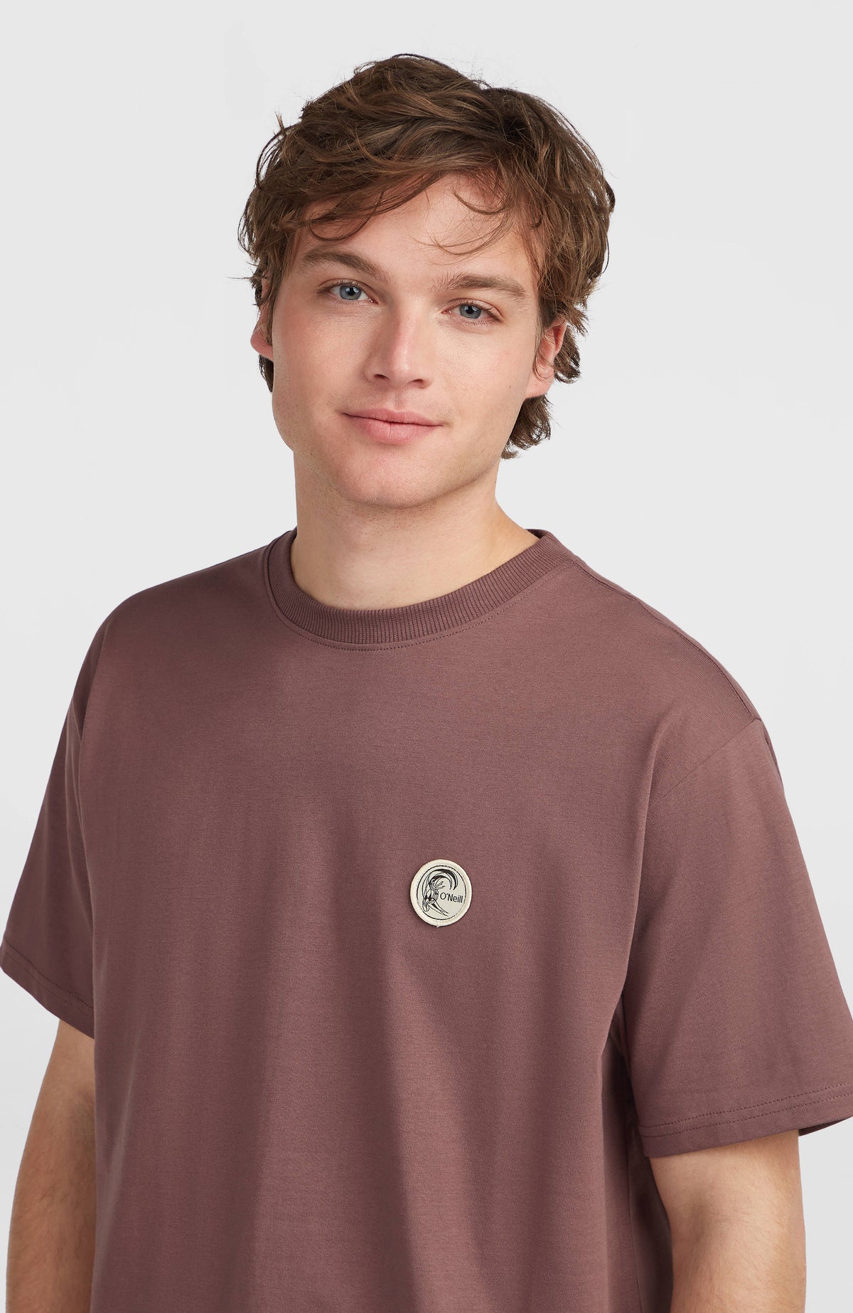 T-shirt O'Riginals Badge | Purple Gray
