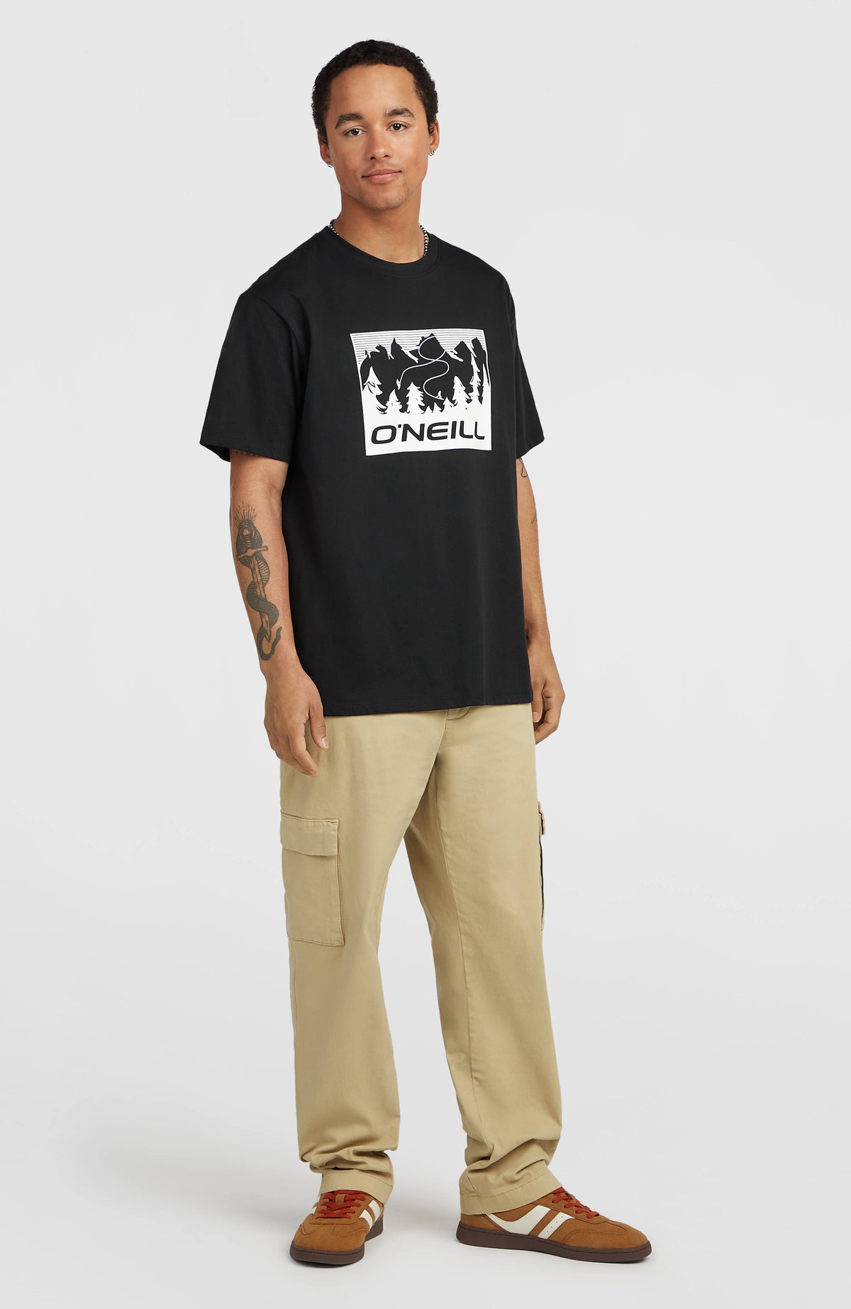 T-shirt O'Neill Must-Have Front-Print | Black Out
