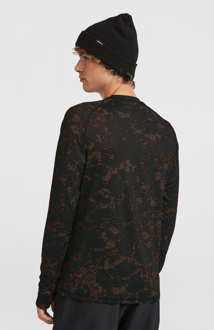 Haut thermique | Black/Beige Quarry