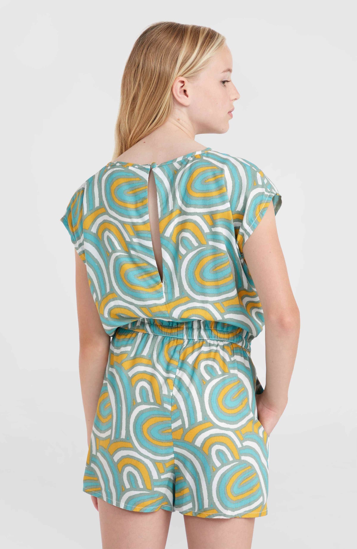 Combinaison Talia | Blue Rainbow Stripe