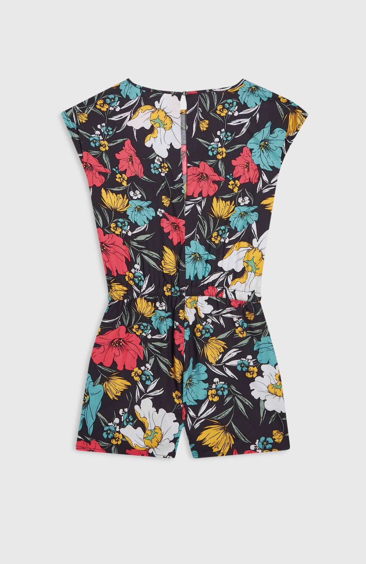 Combinaison Talia | Black/Blue Bluemchen