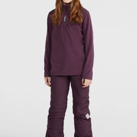 Polaire Jack's Polartec® 100 à col demi-zip | Aubergine