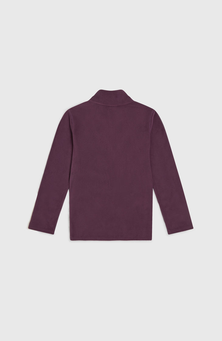 Polaire Jack's Polartec® 100 à col demi-zip | Aubergine