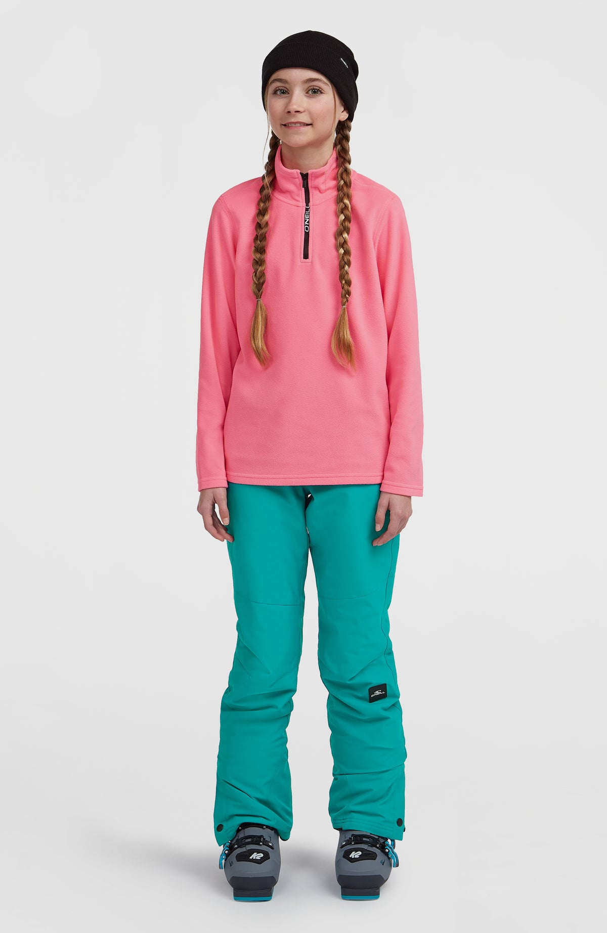 Polaire FWC'Cruz Jack's Polartec® à col demi-zip | Skater Pink