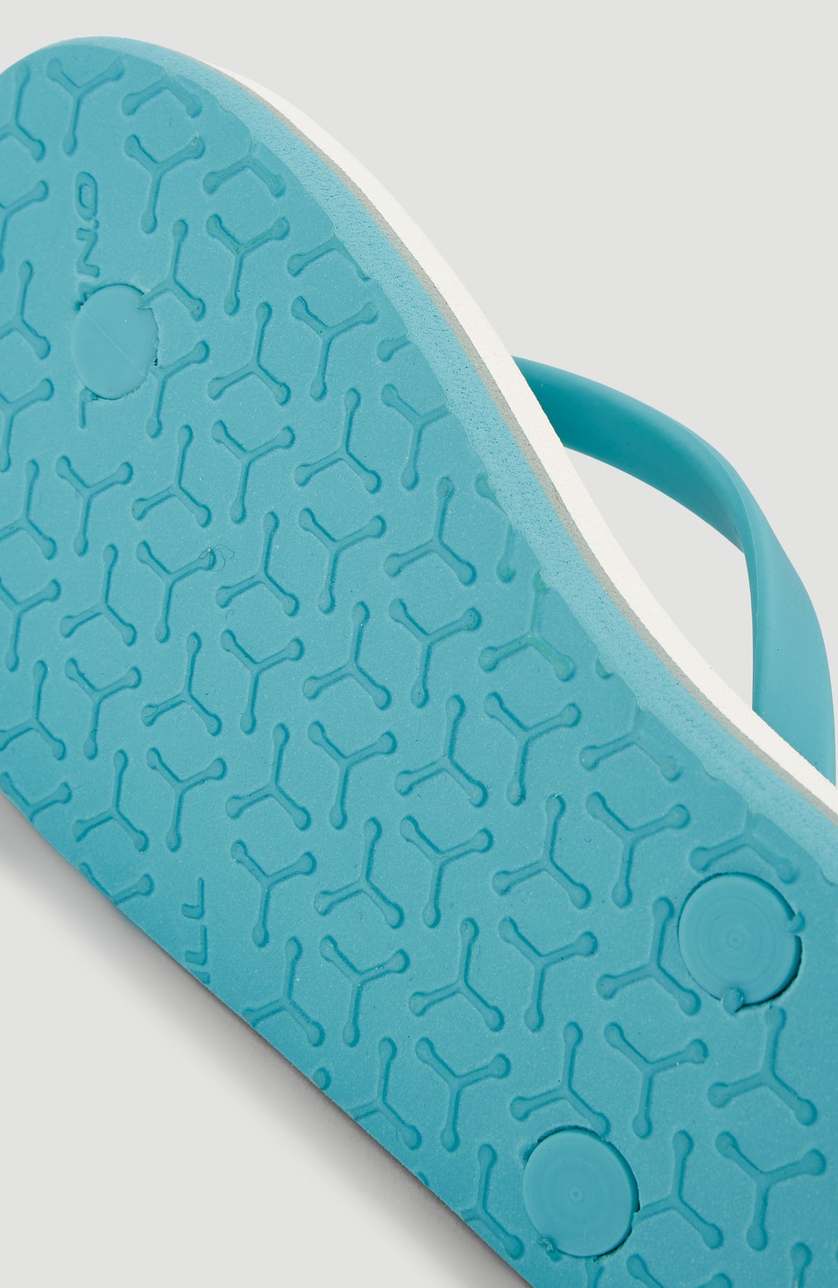 Tongs Profile Graphic | Blue Rainbow Stripe