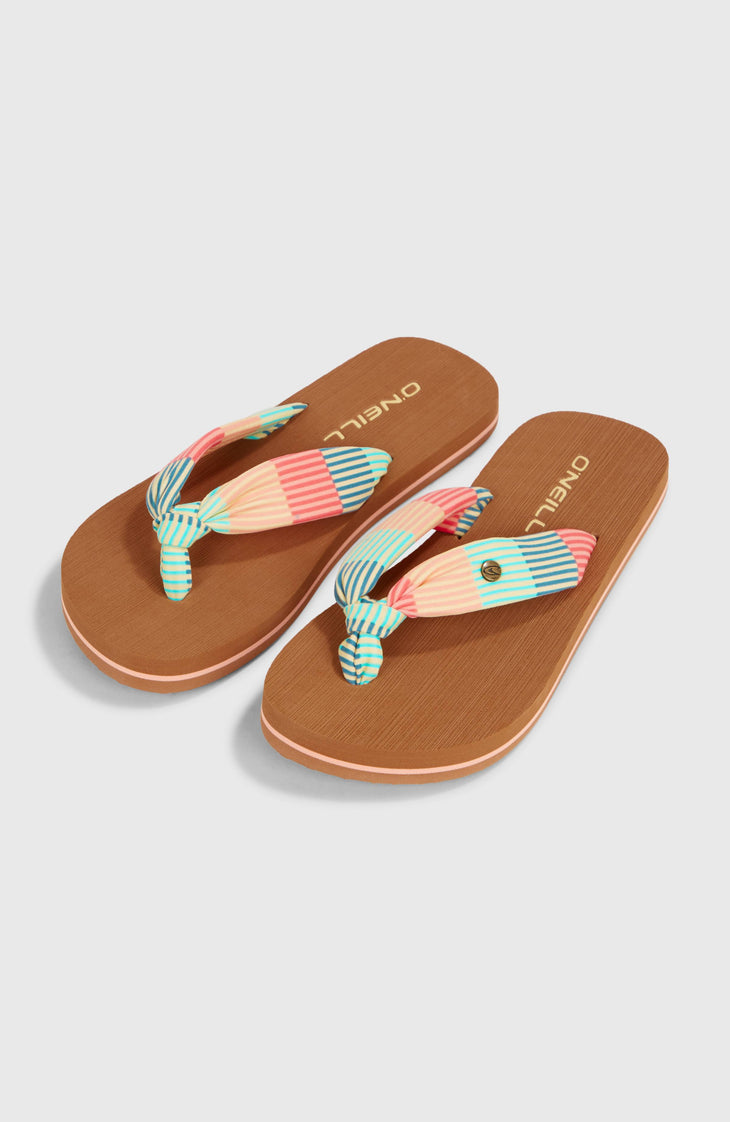 Tongs Ditsy Sun | Stipple Stripe