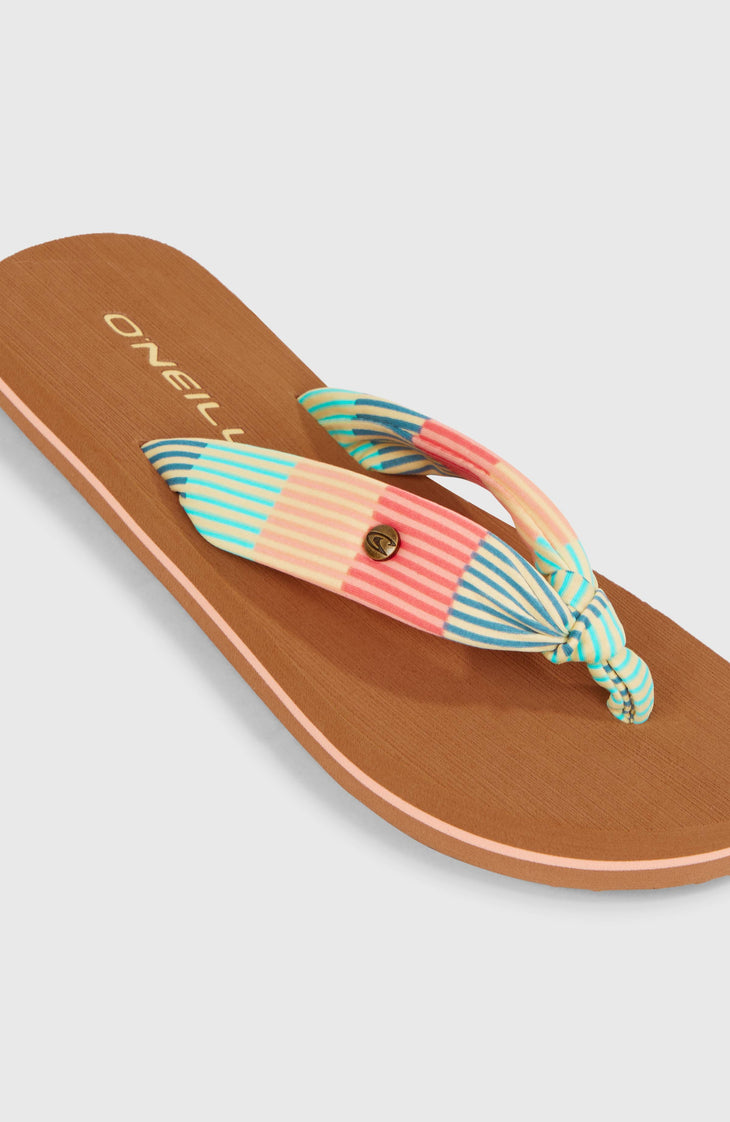 Tongs Ditsy Sun | Stipple Stripe