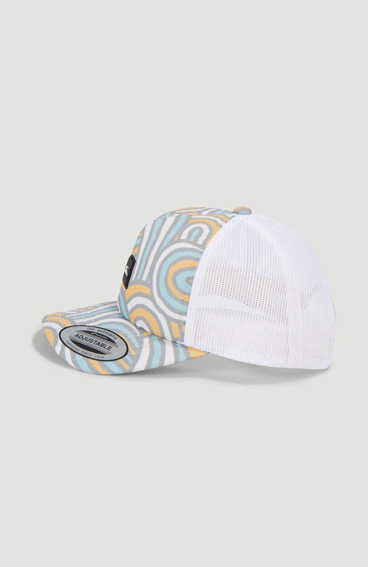 Casquette Flood Trucker | Blue Rainbow Stripe