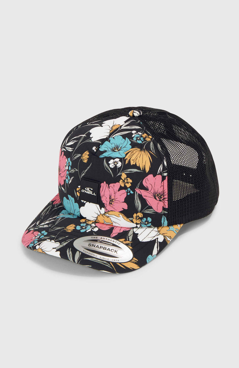 Casquette Flood Trucker | Black/Blue Bluemchen