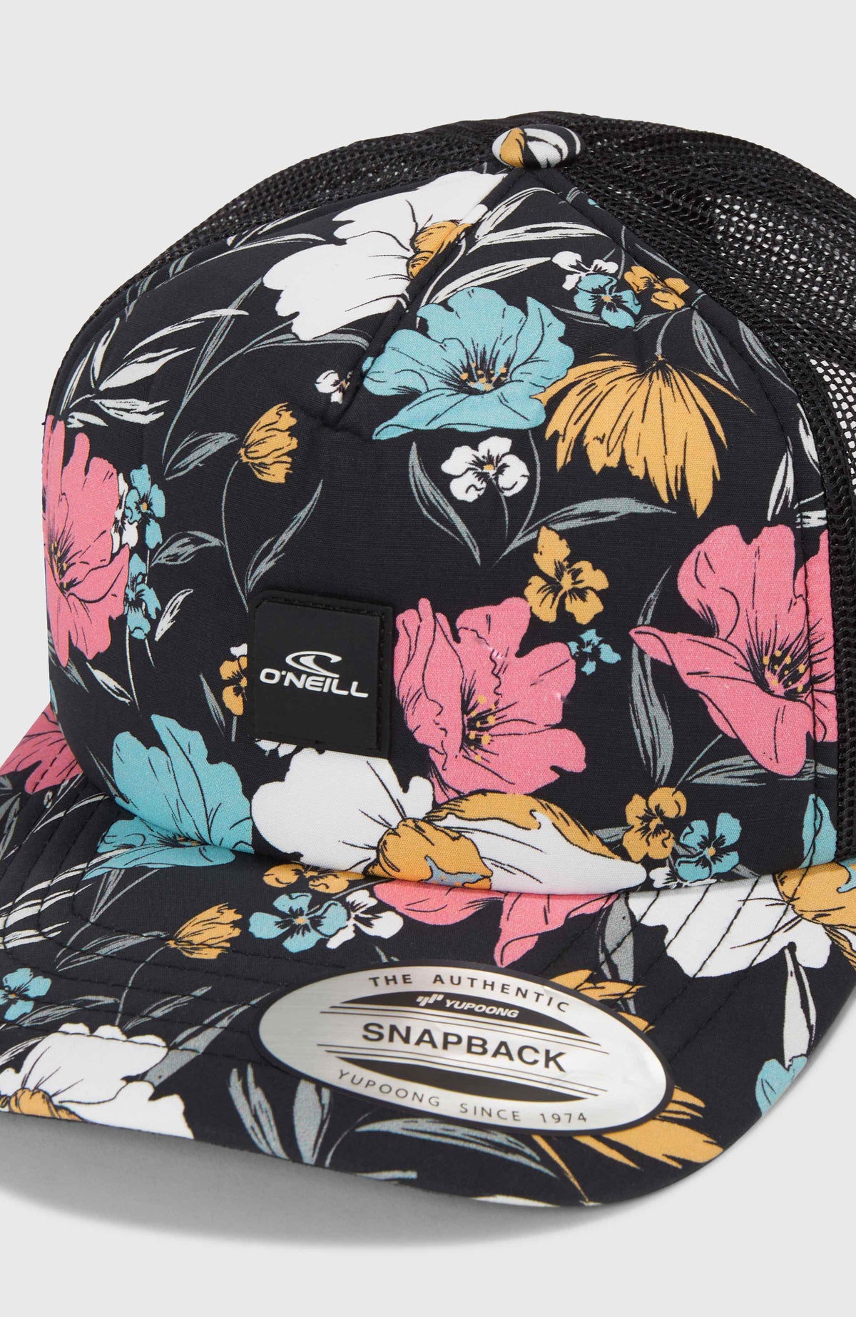 Casquette Flood Trucker | Black/Blue Bluemchen